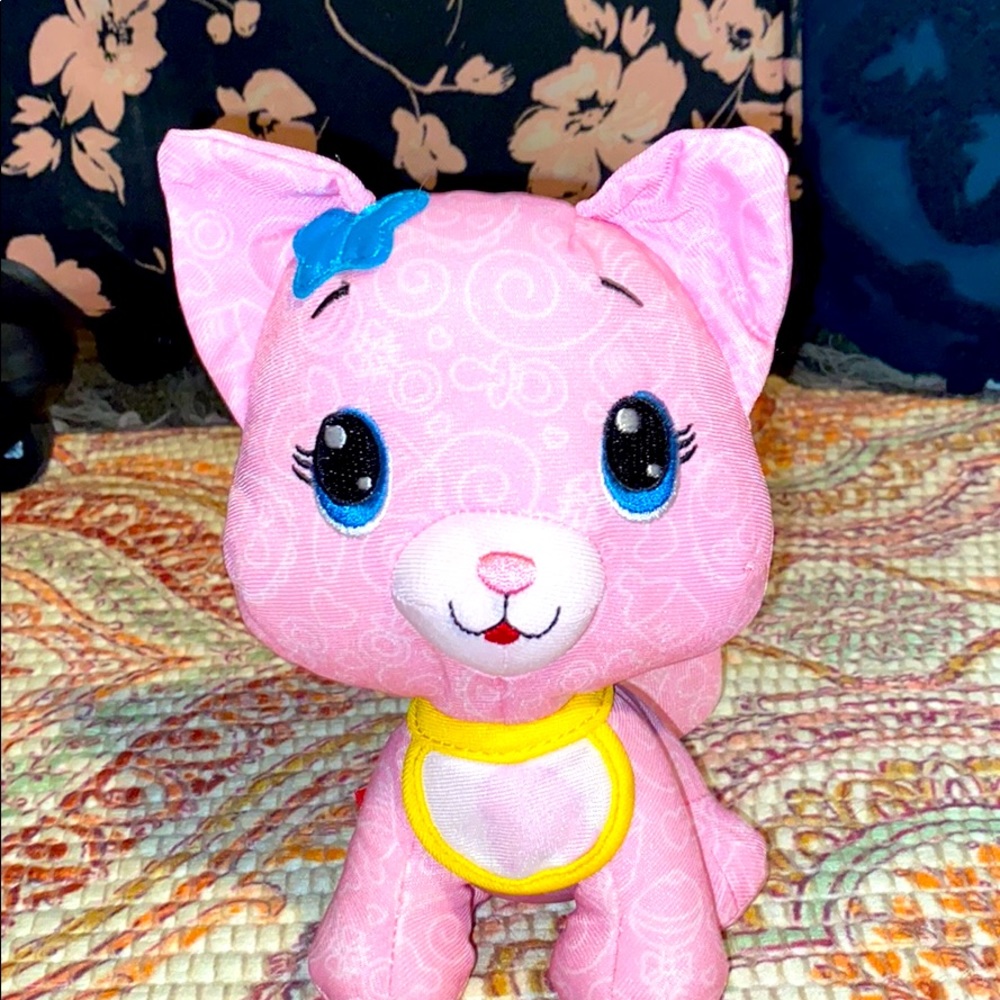Fisher price baby cat plush